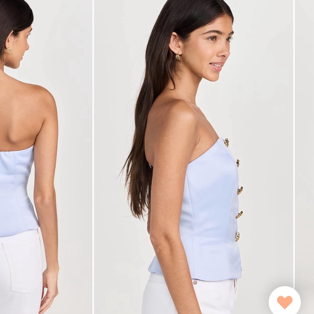 Never Worn - Endless Rose Strapless Button Accent… - image 3